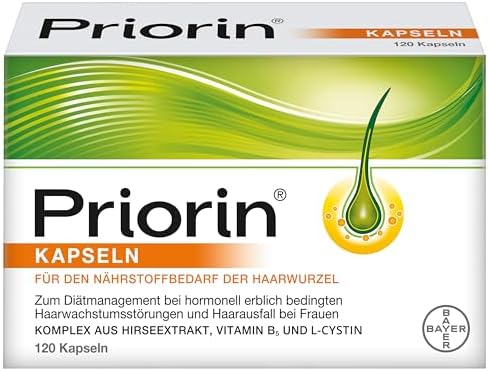 Priorin Hormonal Hereditary Hair Loss Capsules for Women 120 Capsules